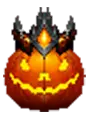 Helm F Pumpkin King